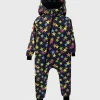 Waterproof Softshell Overall Comfy Multicolor Stars Jumpsuit