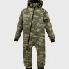 Waterproof Softshell Overall Comfy Camouflage Jumpsuit