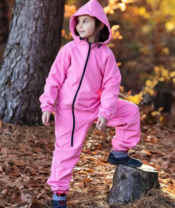 Waterproof Softshell Overall Comfy Älvglitter Jumpsuit