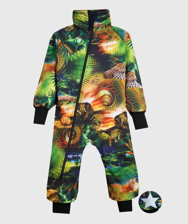 Waterproof Softshell Overall Comfy Safari Bodysuit