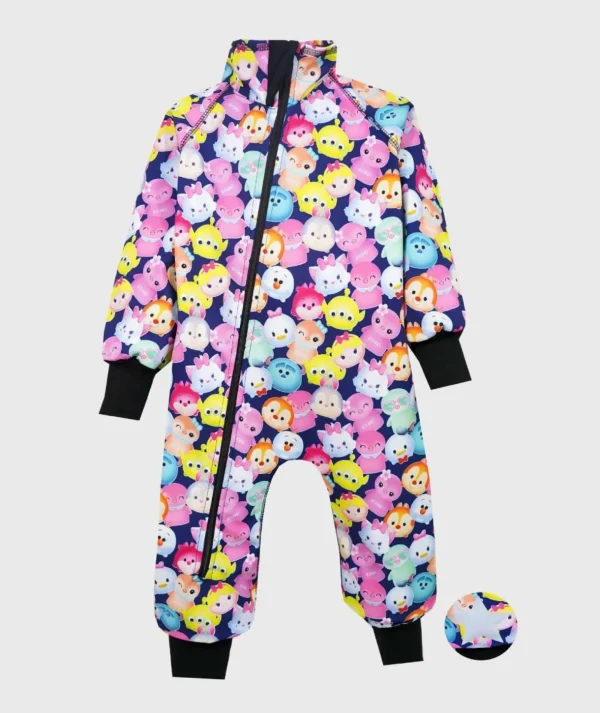 Waterproof Softshell Overall Comfy Fluffy Toys Bodysuit