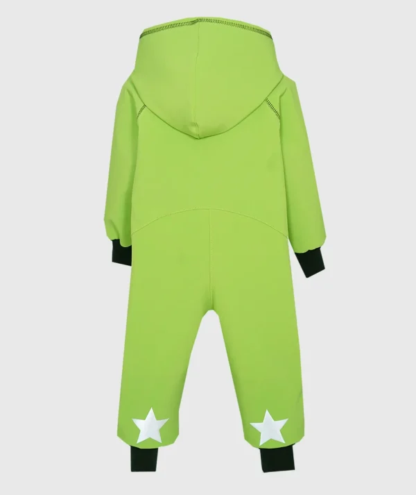 Waterproof Softshell Overall Comfy Lemongrass Jumpsuit