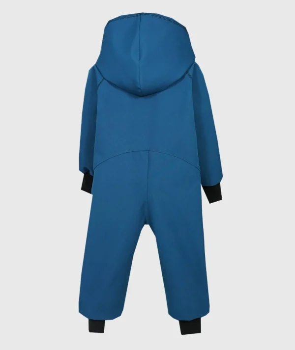 Waterproof Softshell Overall Comfy Hot Petrol Jumpsuit