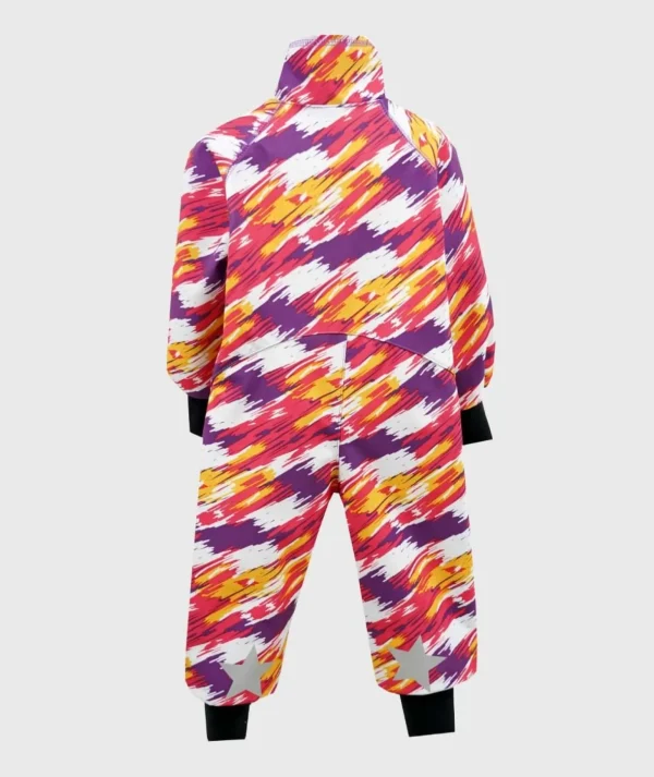 Waterproof Softshell Overall Comfy Abstract Colors Bodysuit