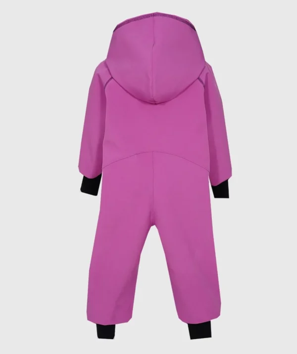 Waterproof Softshell Overall Comfy Lilac Jumpsuit