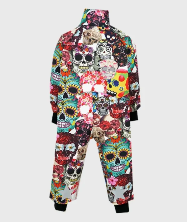 Waterproof Softshell Overall Comfy Inka Skulls Bodysuit