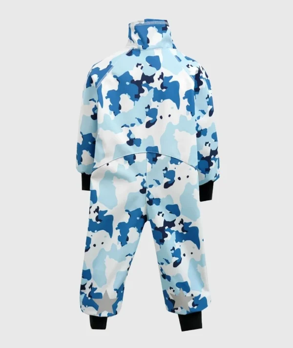 Waterproof Softshell Overall Comfy Winter Camouflage Bodysuit