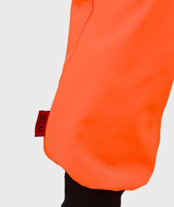 Waterproof Softshell Overall Comfy Neon Orange Jumpsuit