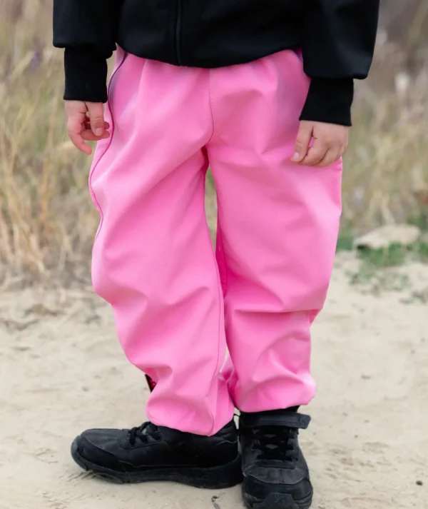 Waterproof Softshell Pants Candy Pink