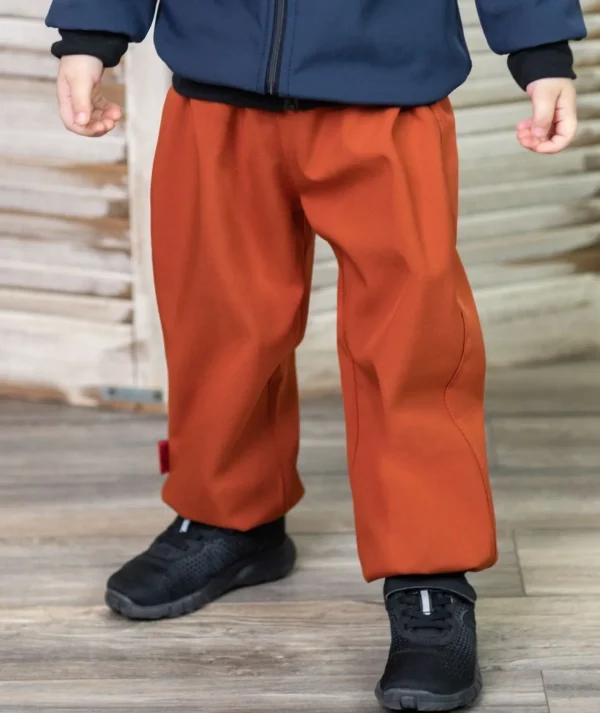 Waterproof Softshell Pants Cinnamon