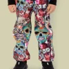 Waterproof Softshell Pants Inka Skulls