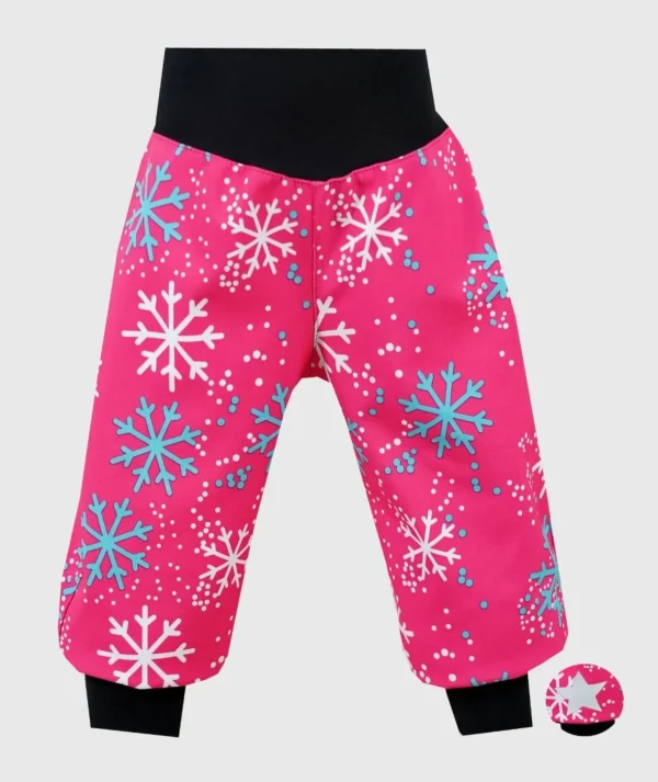 Waterproof Softshell Pants Snowflakes