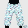 Waterproof Softshell Pants Unicorns Blue