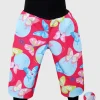 Waterproof Softshell Pants Multicolor Butterflies