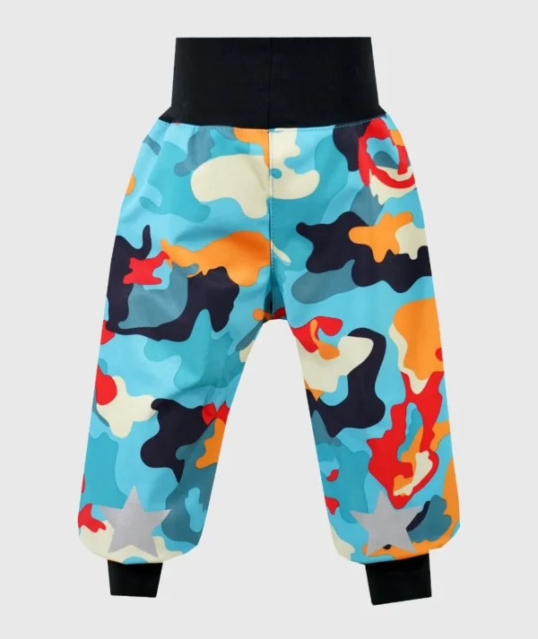 Waterproof Softshell Pants Colorful Camouflage