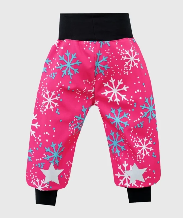 Waterproof Softshell Pants Snowflakes