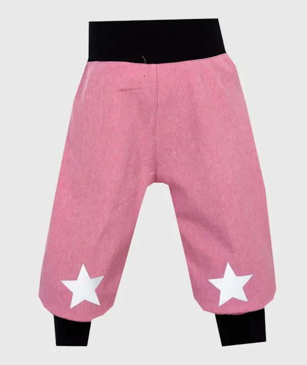 Waterproof Softshell Pants Dusty Pink Melange